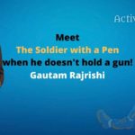 Gautam Rajrishi army soldier shayar poet